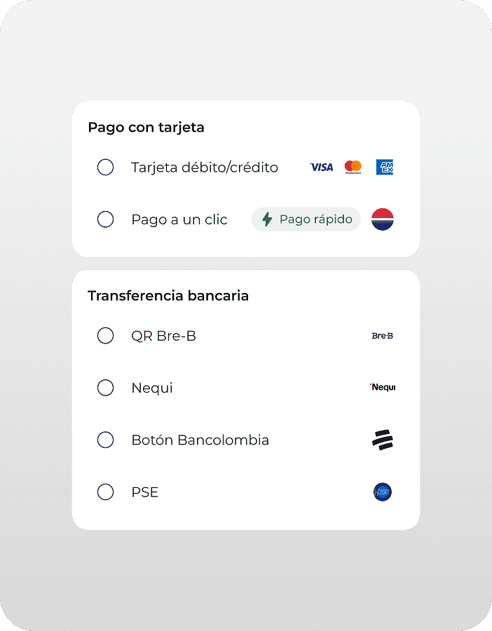 Link de pago Bold